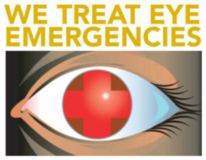 We Treat Eye Emergencies