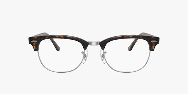 picture of glasses on white background